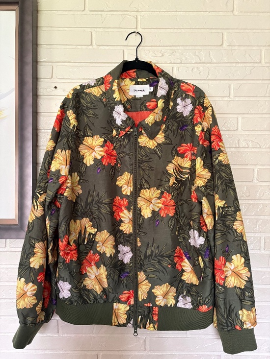 Diamond Supply Co. Other - Diamond Supply Co Men’s Jacket Floral Large Jacket with Pockets